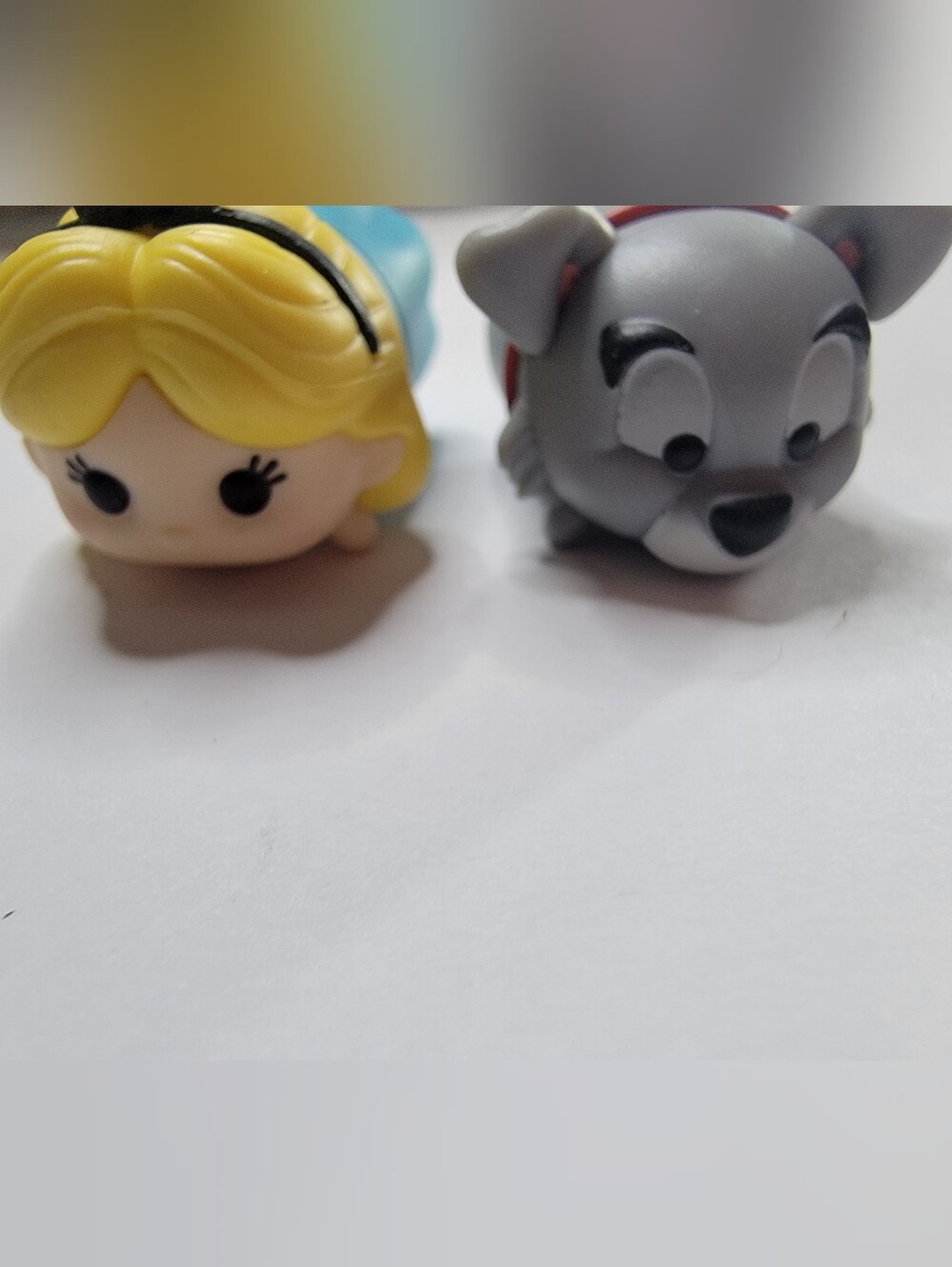Disney Tsum Tsum Mini Figures Alice & Tramp 2pc Lot